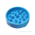 Slip Plastic Plastic Slow Feeder Pet Dog Food Bowl